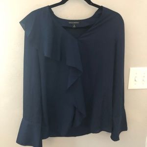 NWOT Banana Republic Ruffle Blouse